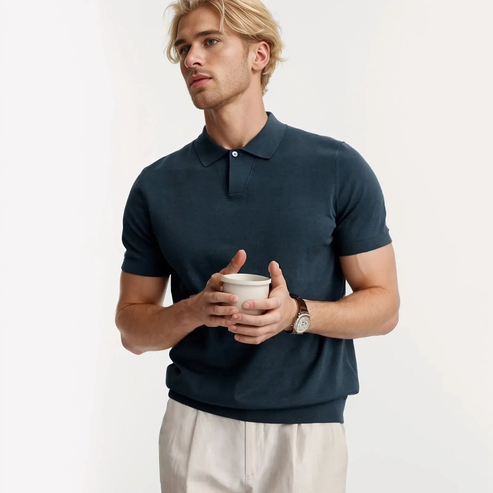 Camisa Polo Clock