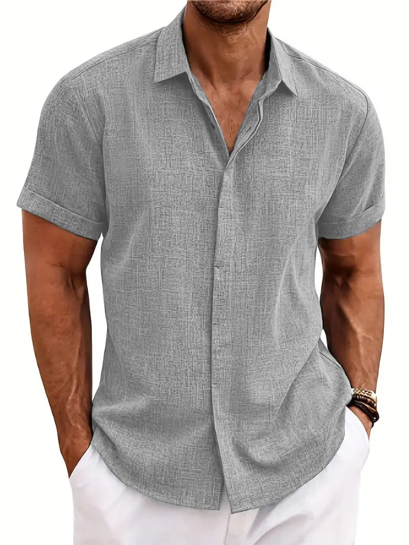 Camisa Casual de poliéster