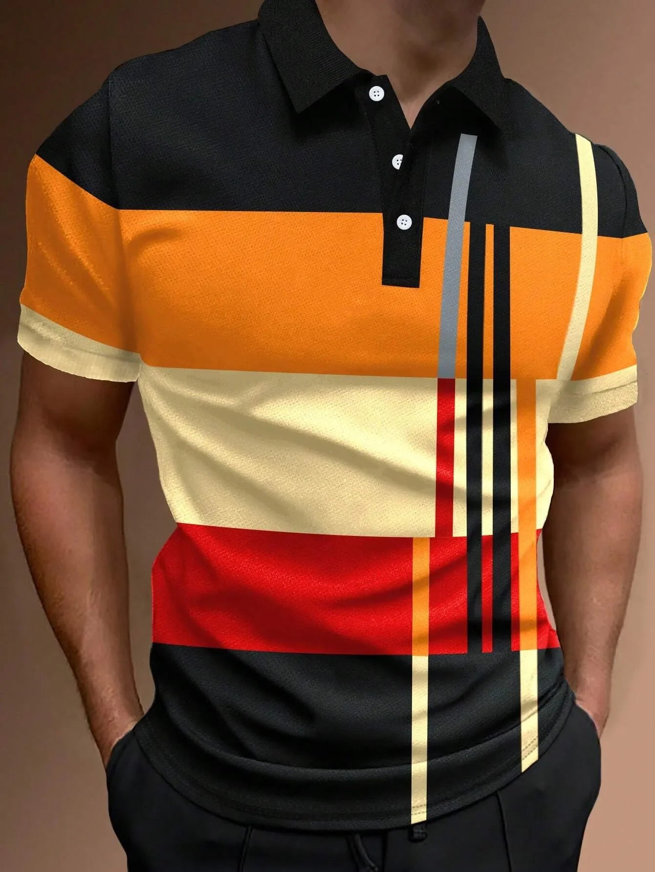 Camisa multicor