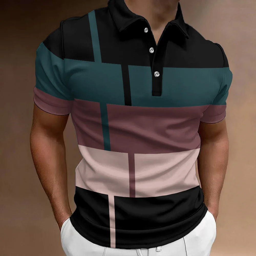 Camisa multicor