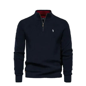 Suéter Polo Ralph Lauren Premium Meio Ziper