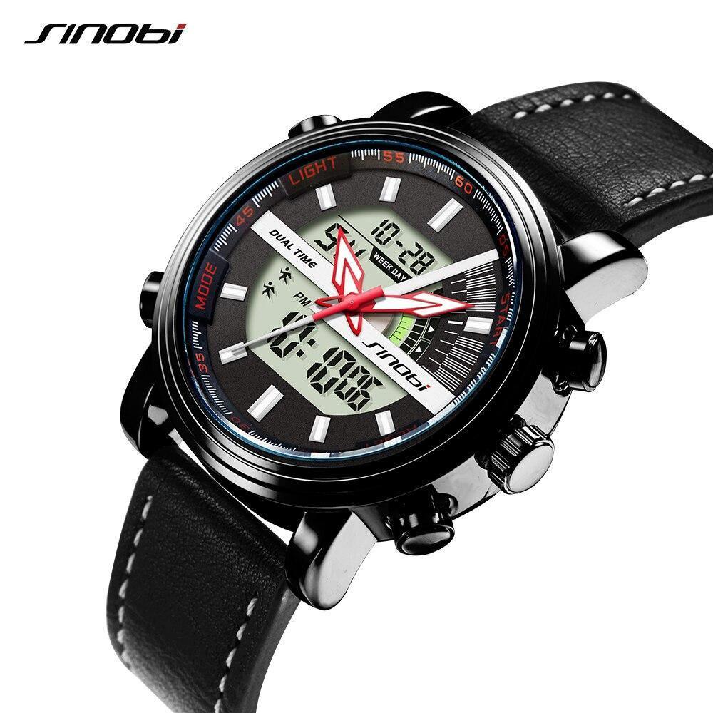 Relógio Casual Masculino Sinobi C556