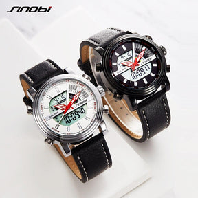 Relógio Casual Masculino Sinobi C556