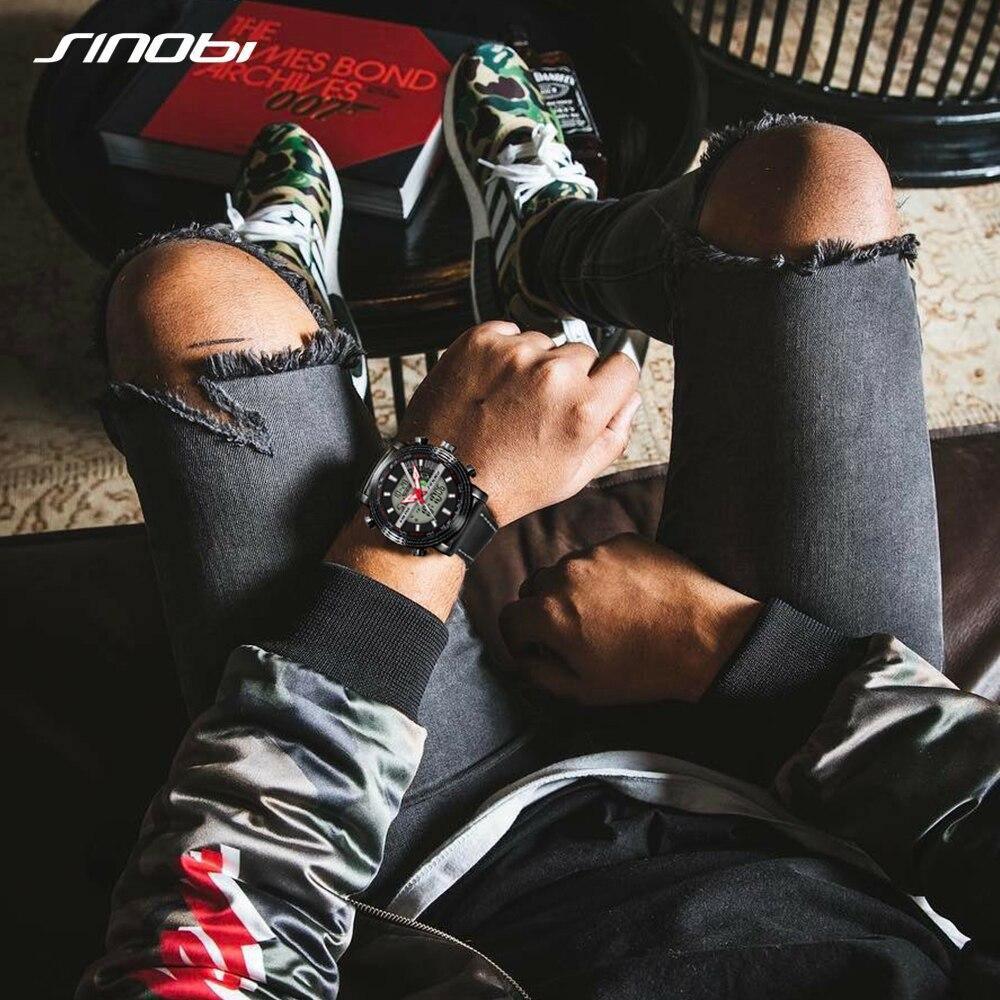 Relógio Casual Masculino Sinobi C556