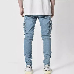 Calça cargo multi bolsos