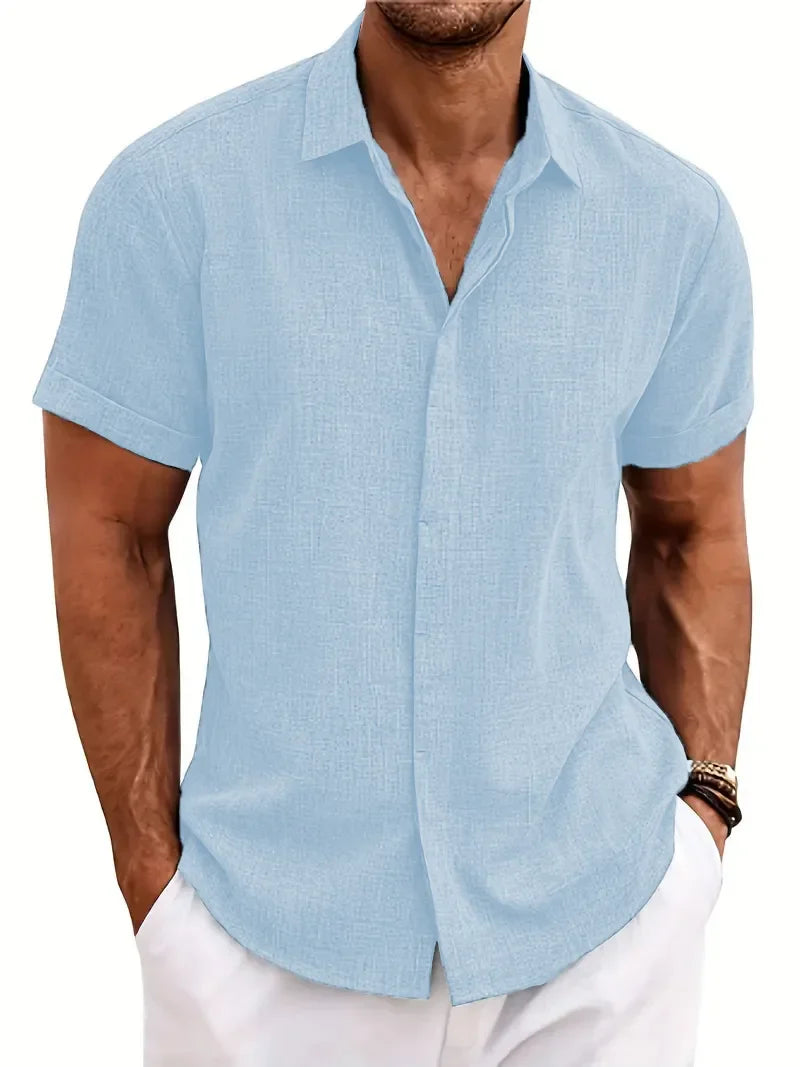 Camisa Casual de poliéster
