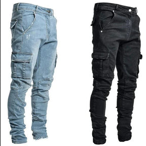 Calça cargo multi bolsos