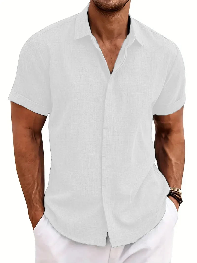 Camisa Casual de poliéster