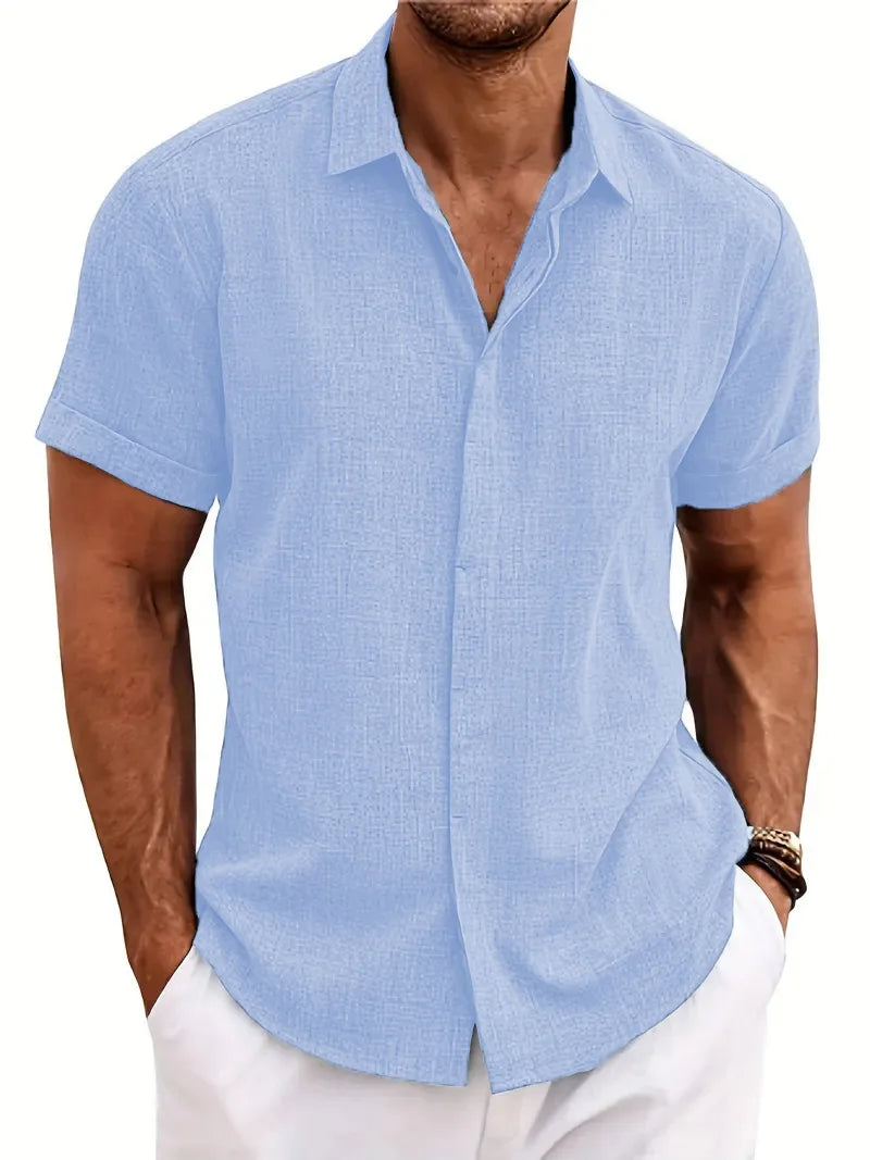 Camisa Casual de poliéster