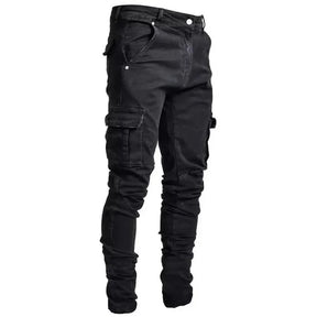 Calça cargo multi bolsos